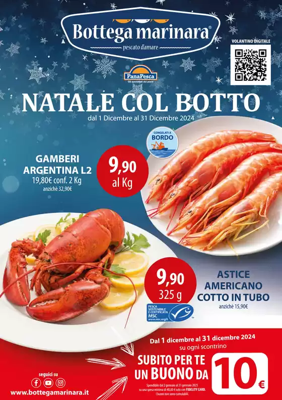 Volantino Panapesca a Roma | Natale col botto | 2/12/2024 - 31/12/2024