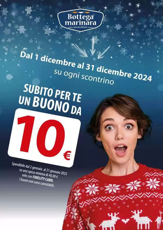 Volantino Panapesca a Roma | Natale col botto | 2/12/2024 - 31/12/2024