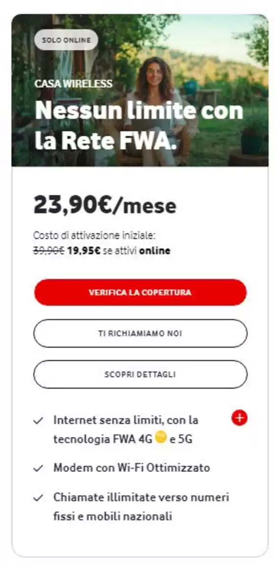 Volantino Vodafone a Chieti | Casa wireless | 2/12/2024 - 31/12/2024