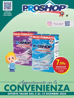 Offerte di Cura casa e corpo a Bagheria | Appuntamento con la convenienza  in Proshop | 5/12/2024 - 14/12/2024