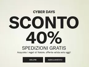 Offerte di Sport e Moda a Trieste | Sconto 40% in Freddy | 2/12/2024 - 3/12/2024