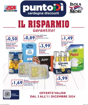 Offerte di Discount a Cagliari | Il risparmio garantito! in PuntoDì | 2/12/2024 - 11/12/2024