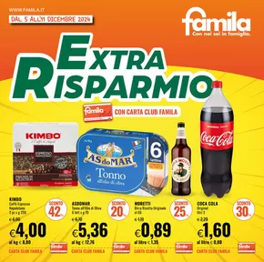 Volantino Famila | Extra risparmio | 5/12/2024 - 11/12/2024