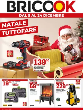 Volantino Brico ok a Calosso | Natale tuttofare | 5/12/2024 - 24/12/2024