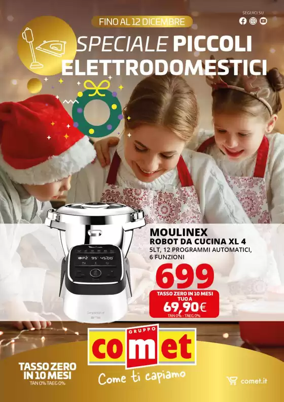 Volantino Comet a Rimini | Speciale Piccoli Elettrodomestici da Comet! | 3/12/2024 - 12/12/2024