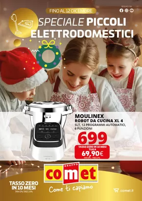 Volantino Comet a Cremona | Speciale Piccoli Elettrodomestici da Comet! | 3/12/2024 - 12/12/2024