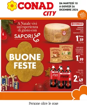 Offerte di Iper e super a Galliera Veneta | Buone feste in Conad City | 10/12/2024 - 31/12/2024