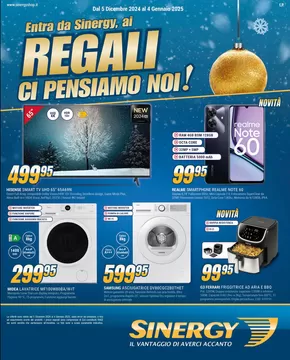 Offerte di Elettronica a Fuscaldo | Ai regali ci pensiamo noi! in Sinergy | 5/12/2024 - 4/1/2025