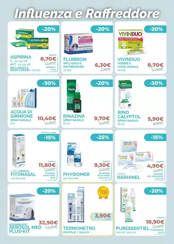 Volantino Linfa Farmacie a Napoli | Sconti fino al 45% | 10/12/2024 - 13/1/2025