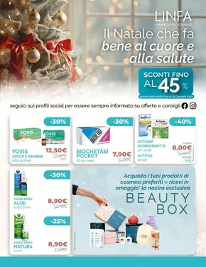 Offerte di Salute e Benessere a Paceco | Sconti fino al 45% in Linfa Farmacie | 10/12/2024 - 13/1/2025