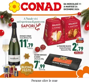 Volantino Conad a Palermo | Buone Feste | 11/12/2024 - 24/12/2024