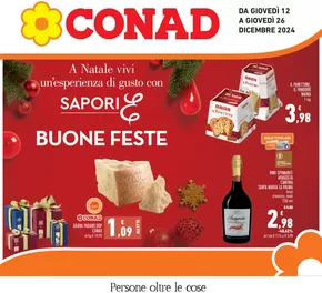 Volantino Conad a Dolianova |  A Natale vivi una esperienza di gusto Sapori & Buone Feste | 12/12/2024 - 26/12/2024