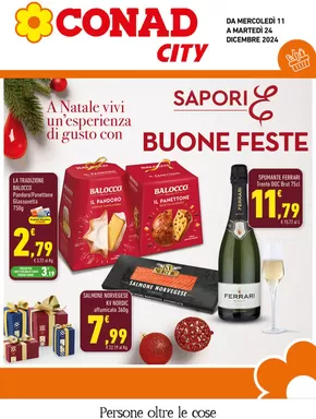 Offerte di Iper e super a Cattolica Eraclea | Buone Feste in Conad City | 11/12/2024 - 24/12/2024