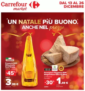 Volantino Carrefour Market a Ariccia | Un natale piu buono, anche nel prezzo  | 13/12/2024 - 26/12/2024