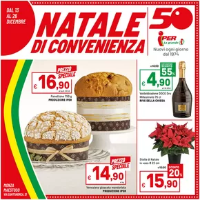 Volantino Iper La grande i a Monza | Natale di convenienza | 13/12/2024 - 26/12/2024