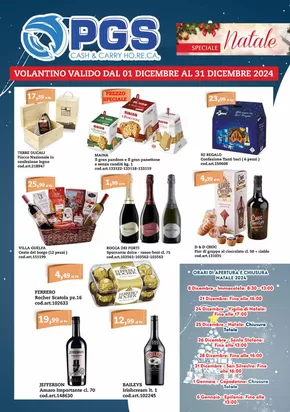 Volantino PGS Cash&Carry a Taranto | Speciale Natale | 11/12/2024 - 31/12/2024