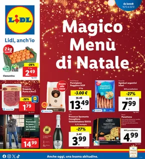 Offerte di Discount a Selargius | Magico Menù di Natale in Lidl | 16/12/2024 - 22/12/2024