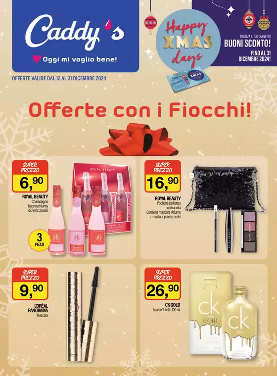 Volantino Caddy's a Corinaldo | Offerte con i fiocchi! | 12/12/2024 - 31/12/2024