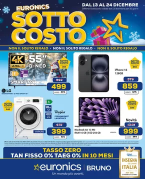 Volantino Euronics a Canicattì | SottoCosto Natale! | 13/12/2024 - 24/12/2024