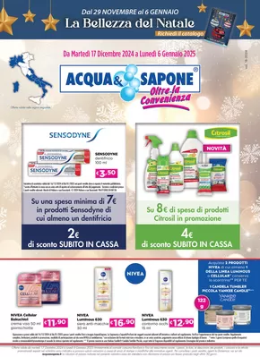 Offerte di Cura casa e corpo a Zelo Buon Persico | La Bellezza del Natale in Acqua & Sapone | 16/12/2024 - 6/1/2025