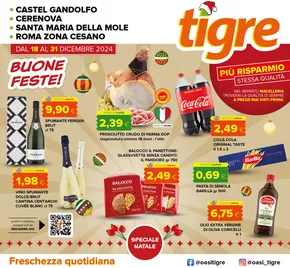 Volantino Tigre a Santa Marinella | Buone feste | 18/12/2024 - 31/12/2024