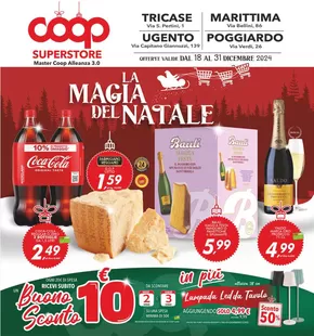 Volantino Superstore Coop a Montesano Salentino | La magia del Natale | 18/12/2024 - 31/12/2024