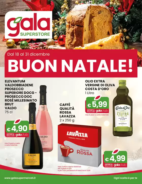 Volantino Gala | Buon Natale! | 18/12/2024 - 31/12/2024