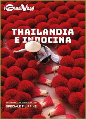 Volantino I Grandi Viaggi a Fano | Thailandia e Indocina 2025 | 17/12/2024 - 31/12/2025