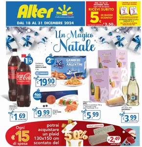 Offerte di Discount a Montalbano Jonico | Un magico Natale in Alter Discount | 18/12/2024 - 31/12/2024