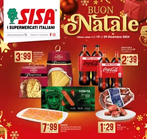 Volantino Sisa a Bisceglie | Buon Natale e Felice Anno Nuovo | 19/12/2024 - 29/12/2024