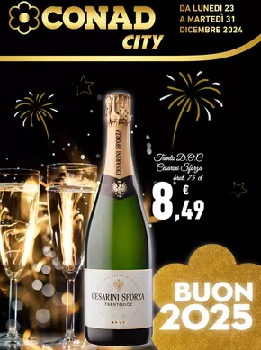 Offerte di Iper e super a Balsorano | BUON 2025! in Conad City | 23/12/2024 - 31/12/2024