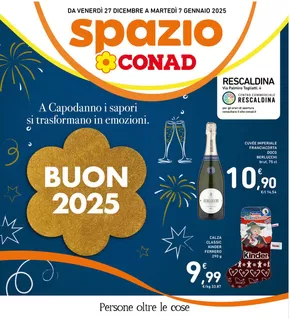 Offerte di Iper e super a Barlassina | Buon 2025 in Spazio Conad | 27/12/2024 - 7/1/2025