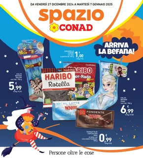 Volantino Spazio Conad a Marano di Napoli | Arriva la Befana | 27/12/2024 - 7/1/2025