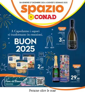 Offerte di Iper e super a Castelnuovo Magra | Buon 2025 in Spazio Conad | 27/12/2024 - 2/1/2025