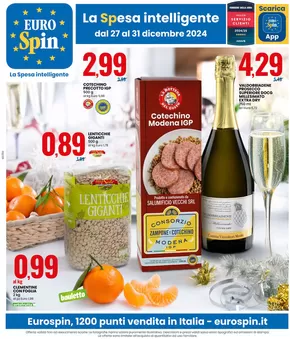 Offerte di Discount a Vibo Marina | Speciale Capodanno in Eurospin | 27/12/2024 - 31/12/2024