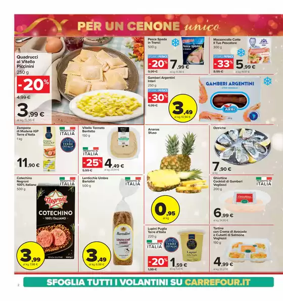 Volantino Carrefour Market | Le offerte di capodanno | 27/12/2024 - 2/1/2025