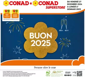 Volantino Conad a Vigonza | Buon 2025 | 27/12/2024 - 6/1/2025