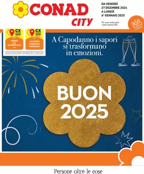 Volantino Conad City a Vigonza | Buon 2025 | 27/12/2024 - 6/1/2025