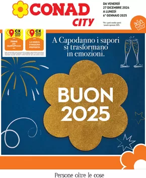 Volantino Conad City a Mestre | Buon 2025 | 27/12/2024 - 6/1/2025