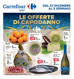 Volantino Carrefour Ipermercati a Castel Romano | Le offerte di capodanno | 27/12/2024 - 2/1/2025