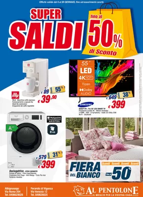 Volantino Al Pentolone a Albignasego | Super saldi | 4/1/2025 - 26/1/2025