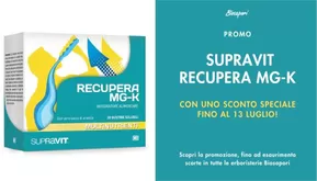 Volantino Biosapori a Castelfranco Veneto |  OFFERTA: SUPRAVIT RECUPERA MG-K | 3/1/2025 - 13/7/2025