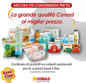 Volantino Spazio Conad a Montenero di Bisaccia | BASSI & FISSI | 2/1/2025 - 30/4/2025