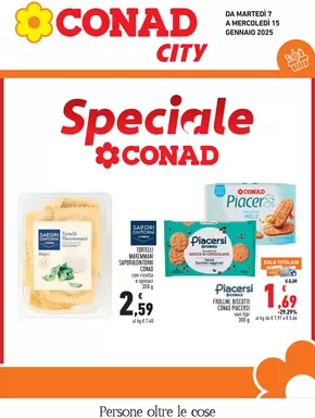 Volantino Conad City a Foiano della Chiana | Speciale Conad | 7/1/2025 - 15/1/2025