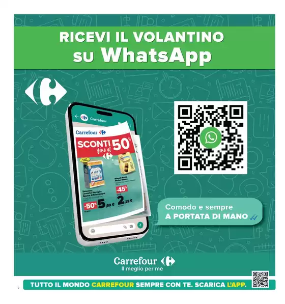 Volantino Carrefour Ipermercati | 1+1 gratis | 3/1/2025 - 15/1/2025