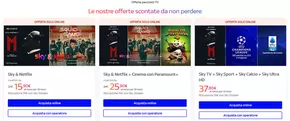 Offerte di Servizi a Palermo | Le nostre offerte scontate da non perdere in Sky | 3/1/2025 - 31/1/2025