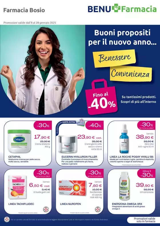 Volantino Lloyds Farmacia/BENU a Torino | Buoni propositi per il nuovo anno... | 8/1/2025 - 28/1/2025