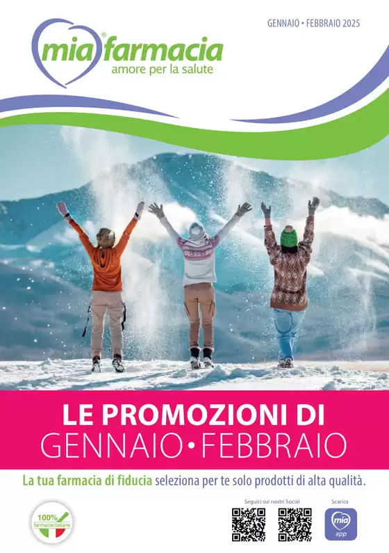 Volantino Mia Farmacia a Dozza | Gennaio Febbraio 2025 | 6/1/2025 - 28/2/2025