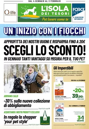 Offerte di Animali a Campodarsego | Scegli lo sconto in Isola dei Tesori | 6/1/2025 - 2/2/2025