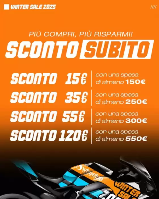 Volantino Wheelup a Busto Arsizio | Sconto subito | 7/1/2025 - 20/3/2025